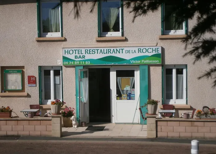 Restaurant De La Roche Hotel Les Sauvages (Rhone)